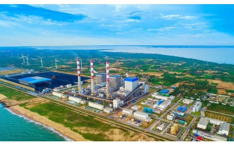 斯里蘭卡火電站取水口項目鋼板樁圍堰及棧橋工程